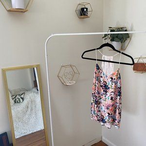 Pink Floral Tank Top